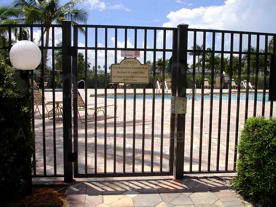 IBIS COVE Pool Gate